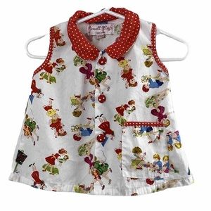 Powell Craft England Baby Girl's Sleeveless Top - 6-12M